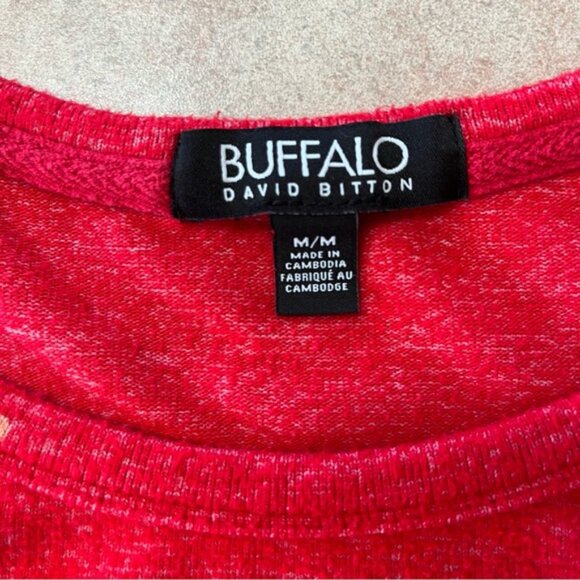 Buffalo David Bitton Red Heart Sweater - Picture 5 of 12